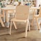 Flash Furniture Natural Plastic Stackable School Chair with 12" Seat Height, PK10 10-YU-YCX-001-NAT-GG - alternate 9